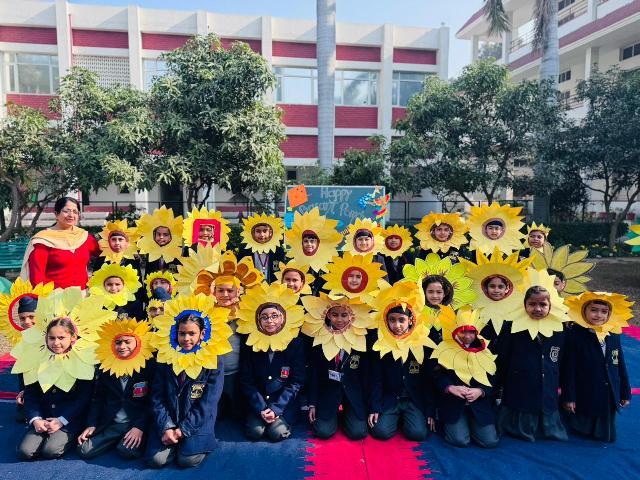 Modern School, Patiala, Celebrates Basant Panchami at Modern Senior Secondary School, Patiala